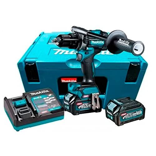 Makita HP001GD201 - Perceuse visseuse à percussion 40V Max Li-Ion XGT Ø13 mm