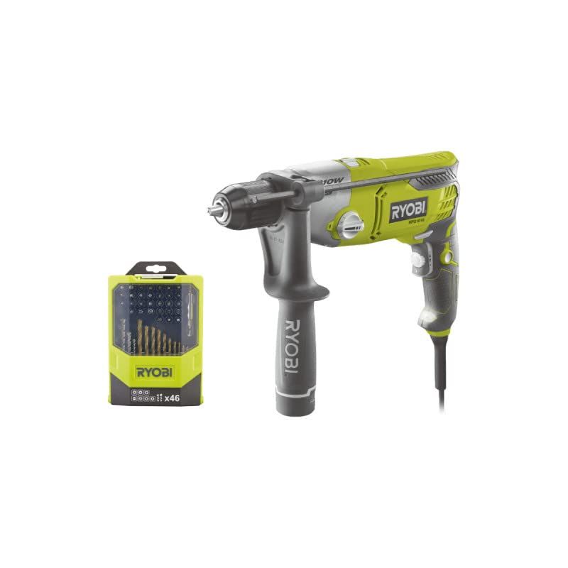 RYOBI RPD1010K: Pack Perceuse à percussion 1010W